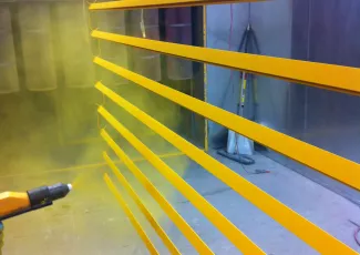 Порошковая покраска алюминия 1