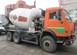 Пескоструйная очистка автобетономешалок 1