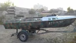 Пескоструйная очистка корпуса лодки