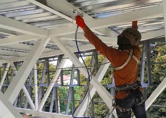 Покраска металлоконструкций 2