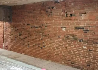 Очистка старого кирпича 1