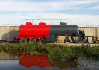 Пескоструйка бензовозов 2