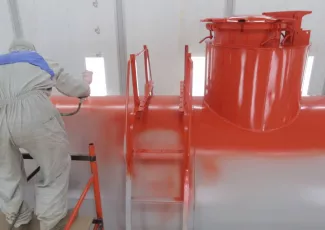 Окраска цистерн 3