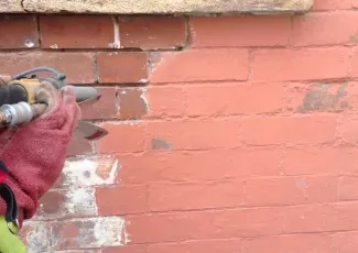 Пескоструй фасада 2