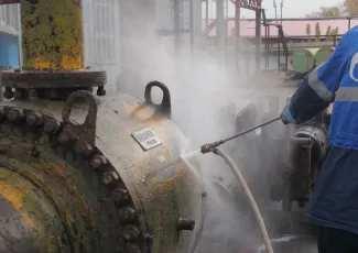 Гидропескоструйная очистка 2