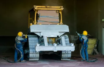 Пескоструй спецтехники