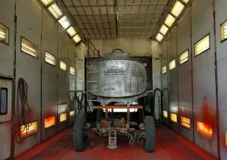 Покраска бензовоза 2