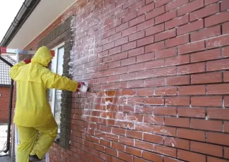 Гидроструйная очистка фасада 2