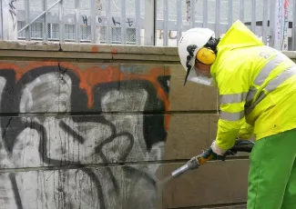 Пескоструйная обработка бетона 3