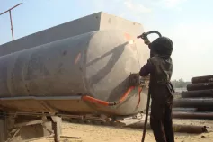 Пескоструйная обработка и порошковая покраска