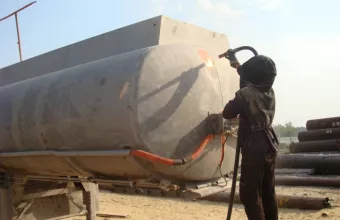 Пескоструйная обработка и порошковая покраска