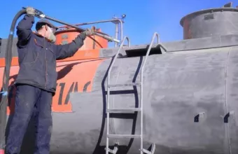 Пескоструйка бензовозов