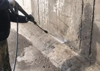 Пескоструйная обработка бетона 2