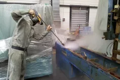 Гидроструйная очистка поверхности