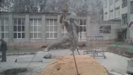 Памятник ВОВ в п. Краснолесный