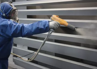 Порошковая покраска алюминия 3