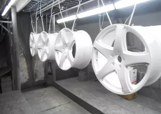 Порошковая покраска дисков 3