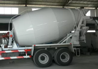 Пескоструйная очистка автобетономешалок 3