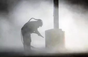 Пескоструйная очистка