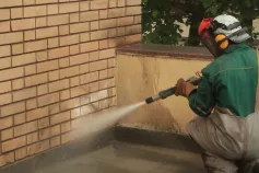 Гидропескоструйная очистка