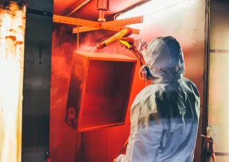 Порошковая покраска алюминия 7