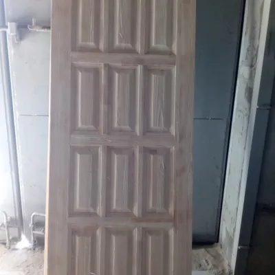 Обработка под старину деревянной двери - 1