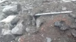 Демонтаж фундамента отбойными молотками