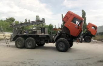 Пескоструйная очистка буровых установок