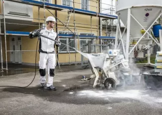 гидроструйная очистка поверхности