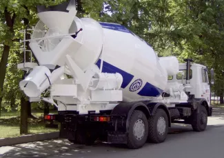 Пескоструйная очистка автобетономешалок 2