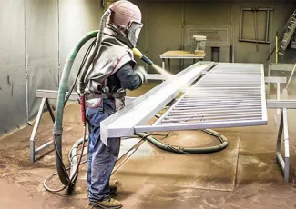 Пескоструйная обработка металла 3