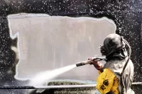 Пескоструйная обработка бетона Пескоструйная обработка бетона