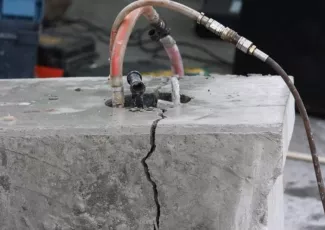 Демонтаж бетонного фундамента 3