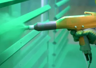 Порошковая покраска алюминия 4