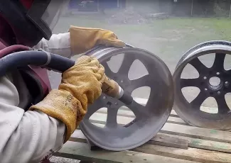 Порошковая покраска дисков 1