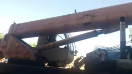 Пескоструйная очистка крана "Ивановец"